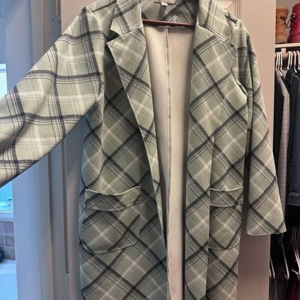 Cato Plaid Blazer